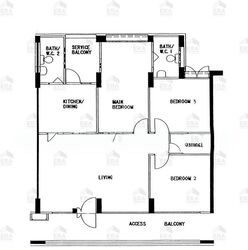 Blk 616 Woodlands Avenue 4 (Woodlands), HDB 4 Rooms #556201211